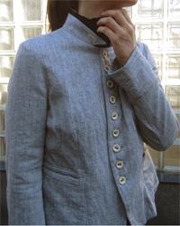 013　CROPPED BALLOON BOTTOM JACKET