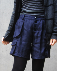 025　6 GUSEETE POKETS WORK SHORT PANTS