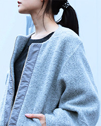 058　 BAT WING SLEEVES KNIT JUMPER